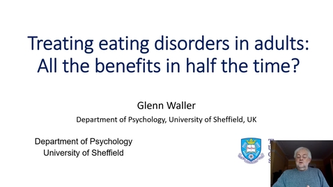 Thumbnail for entry Psychology Taster Lecture - CBT-T vs CBT-E for Eating Disorders