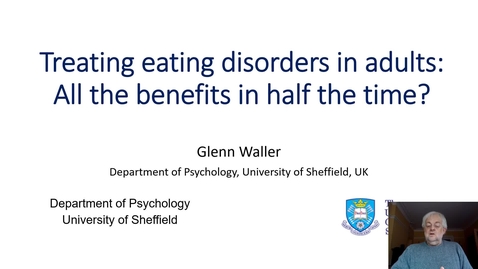 Thumbnail for Psychology Taster Lecture - CBT-T vs CBT-E for Eating Disorders