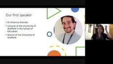 Go to School of Education Alumni Talks: Dr Antonios Ktenidis (January 2023) with duration: 57 minutes, 10 seconds