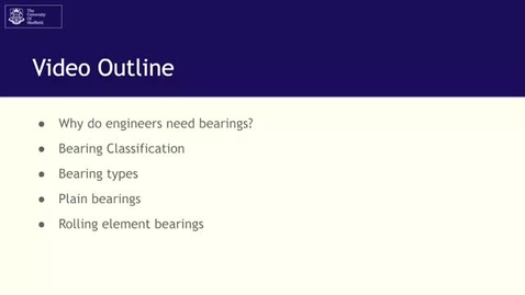 Thumbnail for Bearings: an introduction