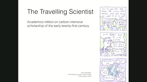 Thumbnail for 10. Johan Gärdebo The Travelling Scientist