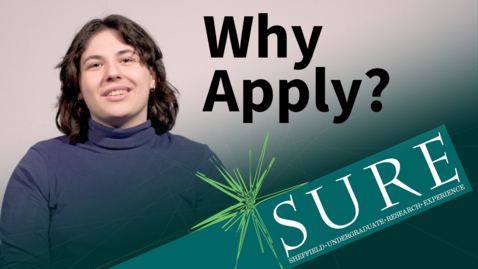 Thumbnail for entry SURE: Why Apply?