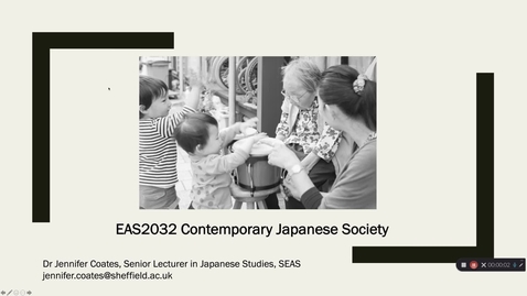 Thumbnail for entry EAS2032 Week 1 Lecture Video 2: Brief Overview of Japanese Studies