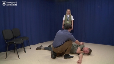Go to Street Medicine Briefing: Recovery Position with duration: 38 seconds
