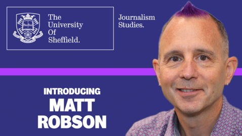 Thumbnail for Introducing... Matt Robson
