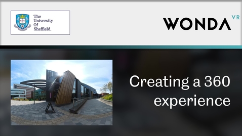 Thumbnail for entry WondaVR: creating and sharing a 360 experience