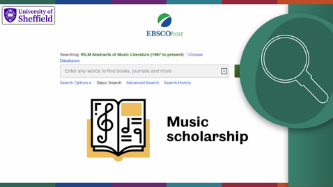 Thumbnail for Using RILM Abstracts of Music Literature via EBSCO