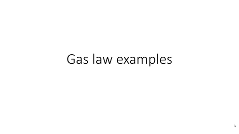 Thumbnail for 8e1 Examples of gas laws 1