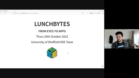 Thumbnail for LunchBytes: from eyes to apps