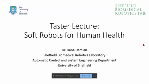 Thumbnail for entry An introduction to robotics taster lecture