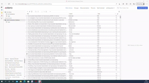 Thumbnail for entry 4. Export references from Zotero to Endnote Reference Management Software