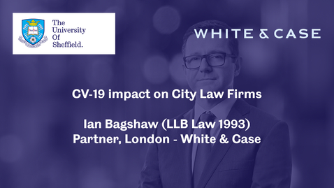 Thumbnail for CV-19 impact on City Law Firms - Ian Bagshaw - June 2020