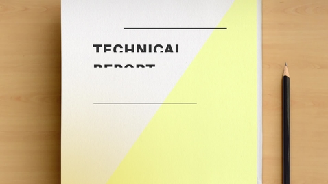 Thumbnail for entry 002. The Anatomy of a Technical Report