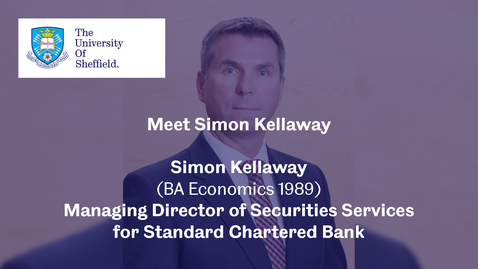 Thumbnail for entry Sheffield Insights - Meet Simon Kellaway