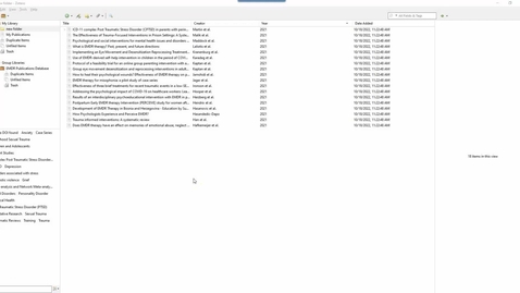 Thumbnail for 7. Using the Zotero Cite While You Write function in Microsoft Word