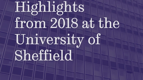 Thumbnail for 2018 at the University of Sheffield