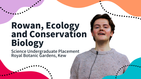 Thumbnail for Placement year - Science Undergraduate, Rowan
