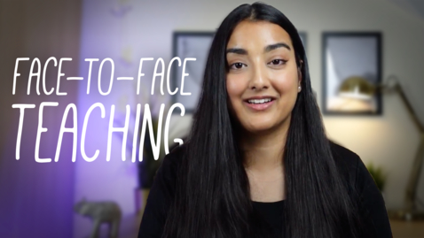 Thumbnail for What is socially distanced face-to-face teaching like at university? 