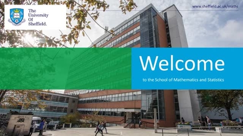 Thumbnail for Mathematics - Postgraduate Open Day 2021