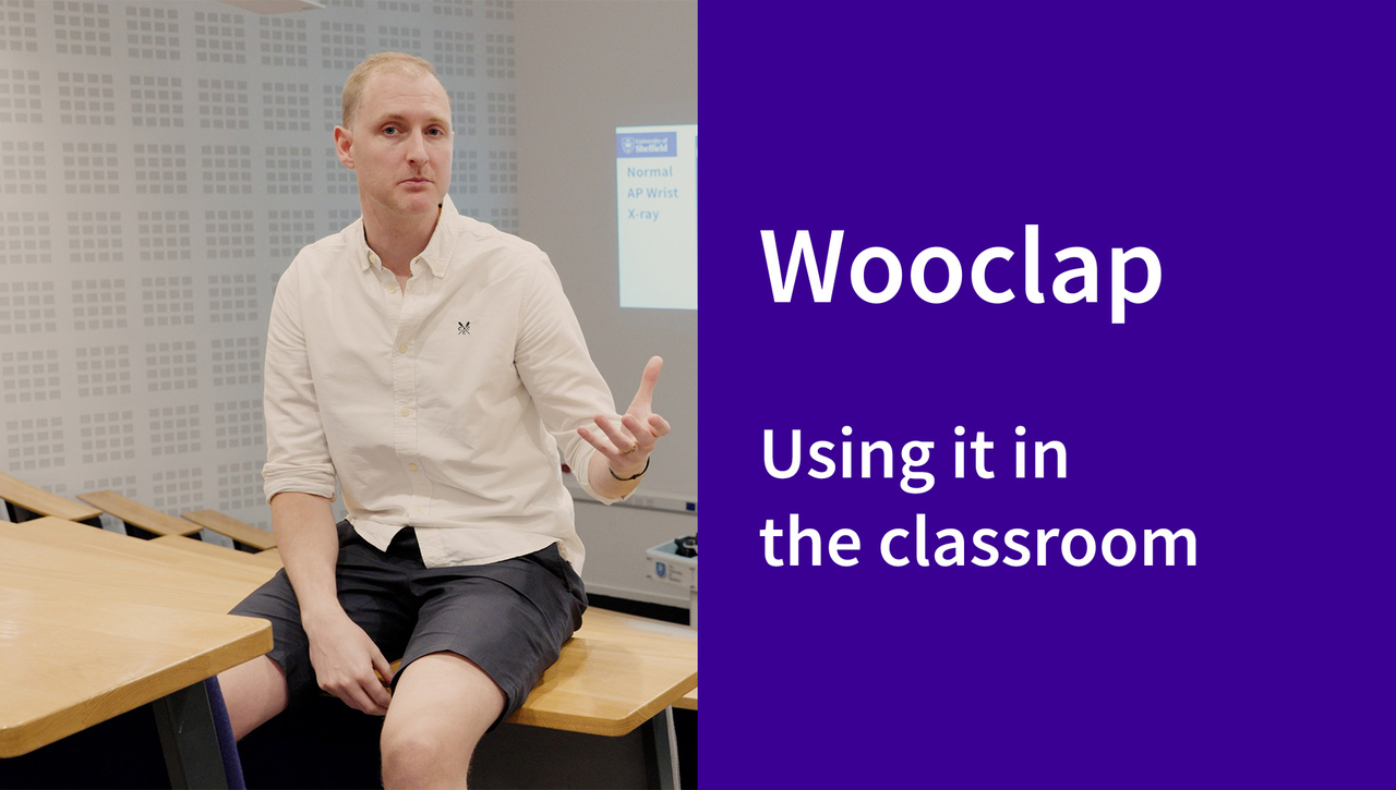 Wooclap: Use in classrooms