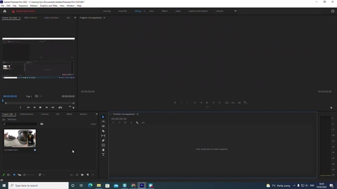 Thumbnail for Editing 360 Footage in Adobe Premiere