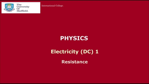 Thumbnail for 2.1.2 Resistance Summary Video Quiz - Quiz