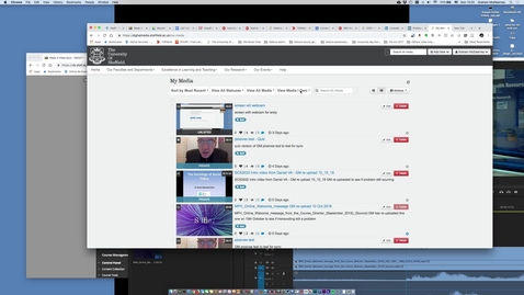 Thumbnail for Paul Fenn screencasts to make content avaialble in DMH