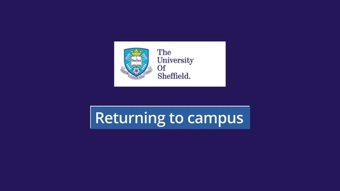 Thumbnail for entry Returning to Campus 