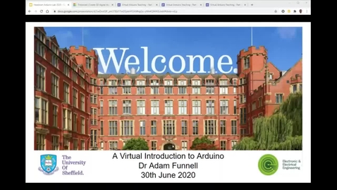 Thumbnail for Virtual Arduino lab -  Part 1