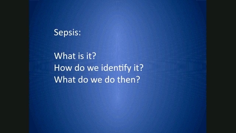 Thumbnail for Sepsis