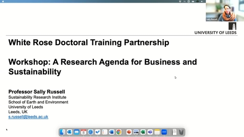 Thumbnail for entry A Research Agenda for Business and Sustainability (08/12/23) WRDTP: SBE
