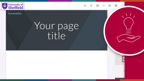 Thumbnail for How to create a Google Site