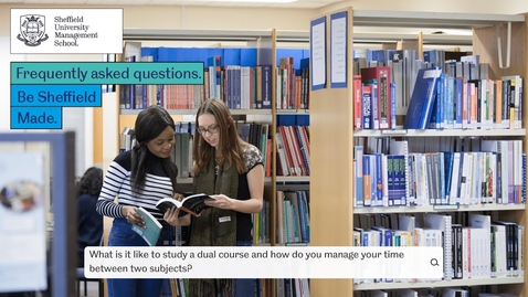 Thumbnail for Frequently asked questions: studying a dual course