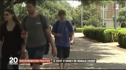 Thumbnail for 4a. Discrimination positive - Le coup d'arrêt de Donald Trump - Quiz