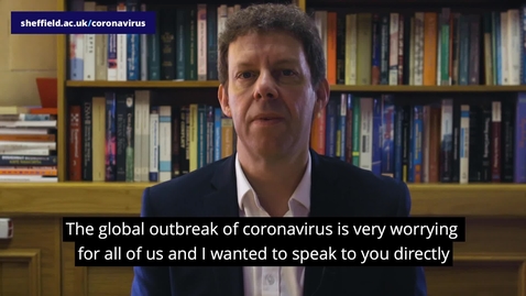 Thumbnail for COVID-19: Message from Vice-Chancellor Professor Koen Lamberts