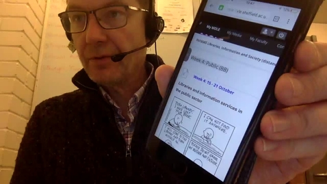 Thumbnail for accessing video clips in MOLE on an iPhone