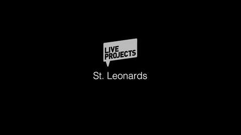 Thumbnail for SSoA Live Projects 2019 - St Leonards