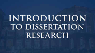 liberty university dissertation process