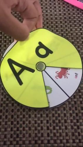 Printable Alphabet Spinners By Teacher Viviane Creative Esl