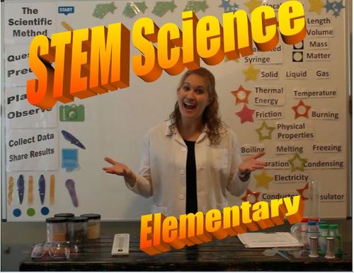 Preview of STEM Science Virtual Elementary Science Lab: Lesson 4 States of Matter