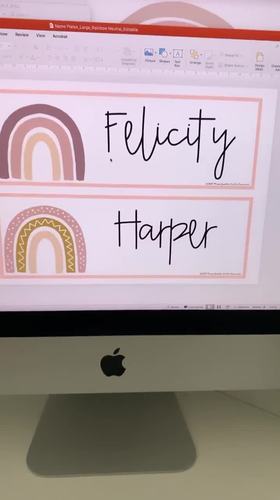 Download Boho Rainbow Classroom Decor Bundle | Neutral Modern ...