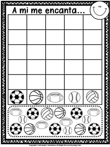 Todo sobre mi by Angie's Schoolhouse | Teachers Pay Teachers