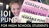 Tons of Puns for Teens, FREE Tearable Pun Sheets & EASY Ha