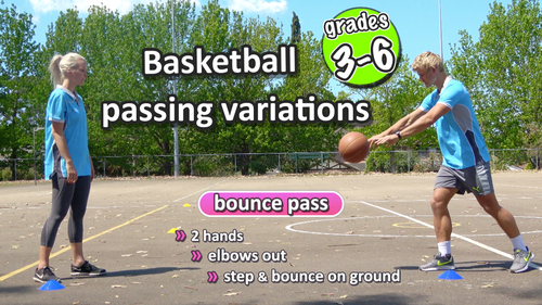 Preview of Passing: Variations | Teach Basketball Skills