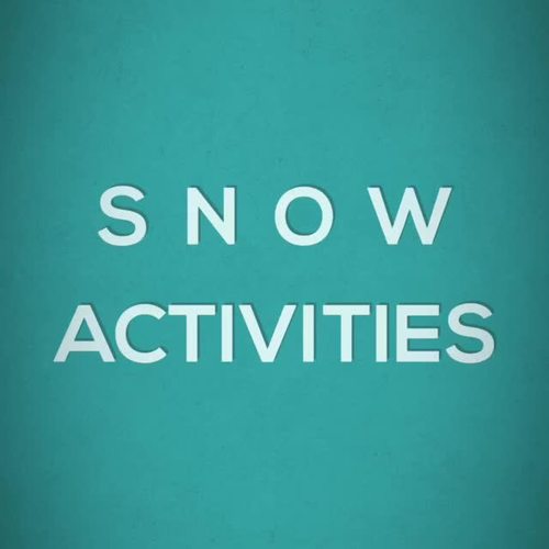 Snow Day Activities by Must Love First Teachers Pay Teachers