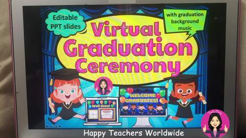 Virtual Kindergarten Graduation Ceremony Prek Preschool End Of