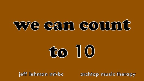 Preview of Rote Counting from 1 to 10 Song & Video - We Can Count To Ten