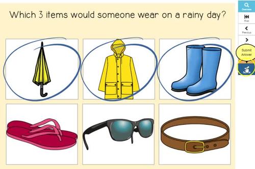 Identifying What To Wear BOOM CARDS™ Life Skills by Stacy Crouse