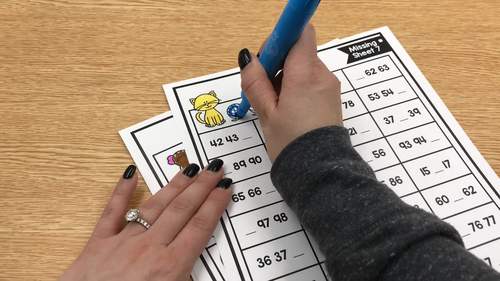 First Grade Math Fluency Drills | Number Sense Building | Numbers Fluency