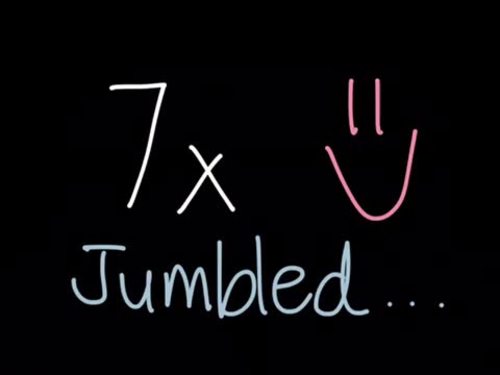 Preview of JUMBLED! Learn Your 7x Multiplication Tables!